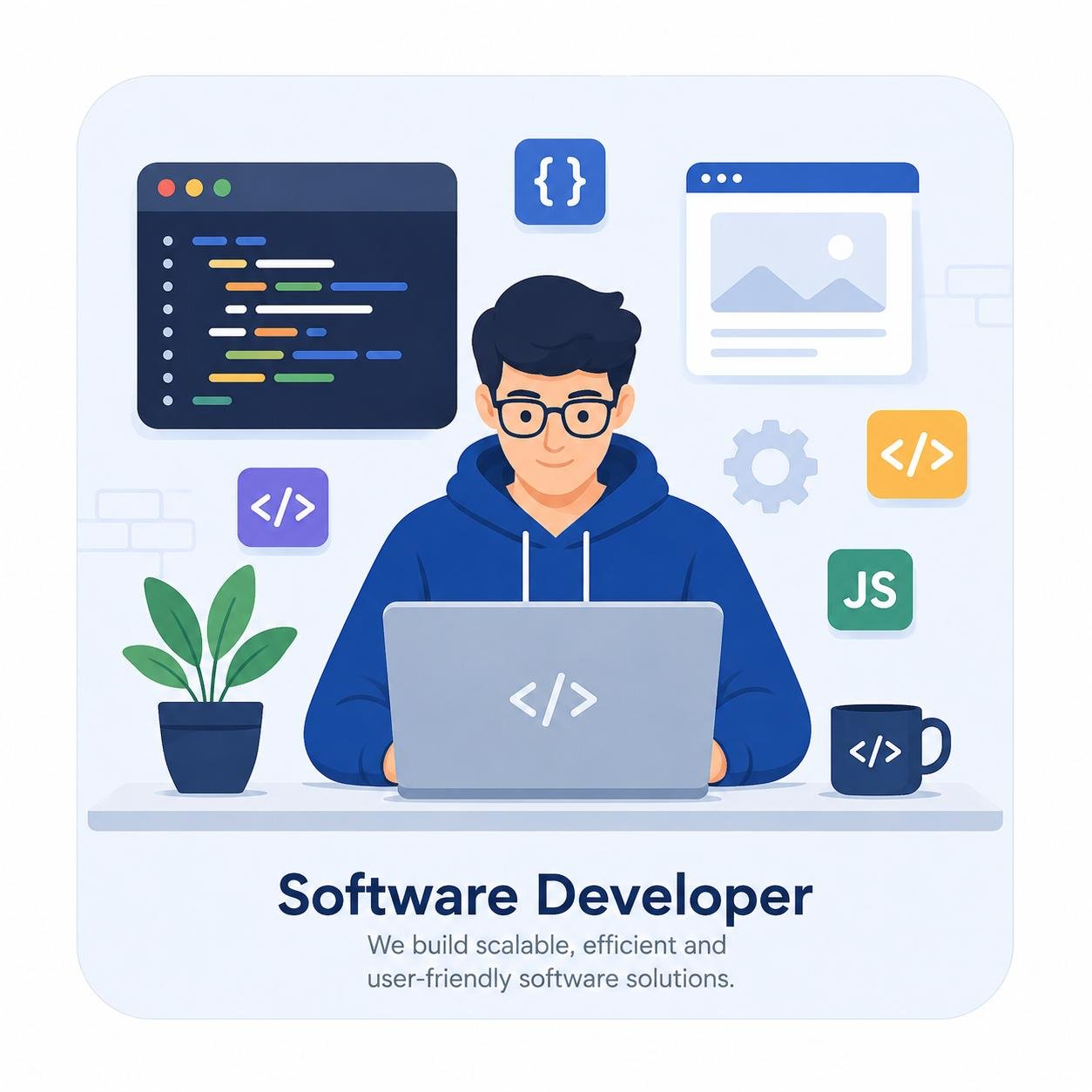 Software Developer services in Modasa